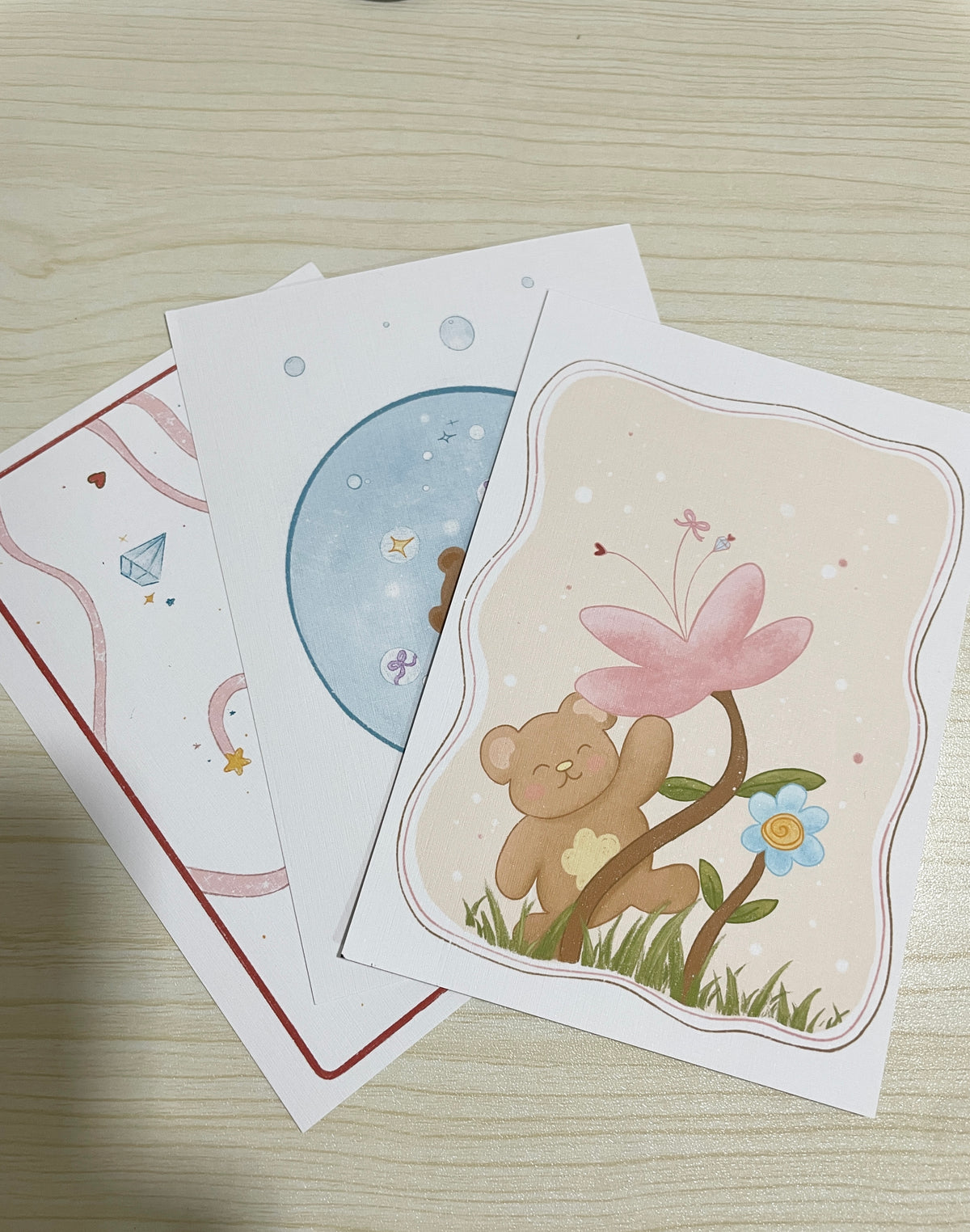 Postcards + Stickers