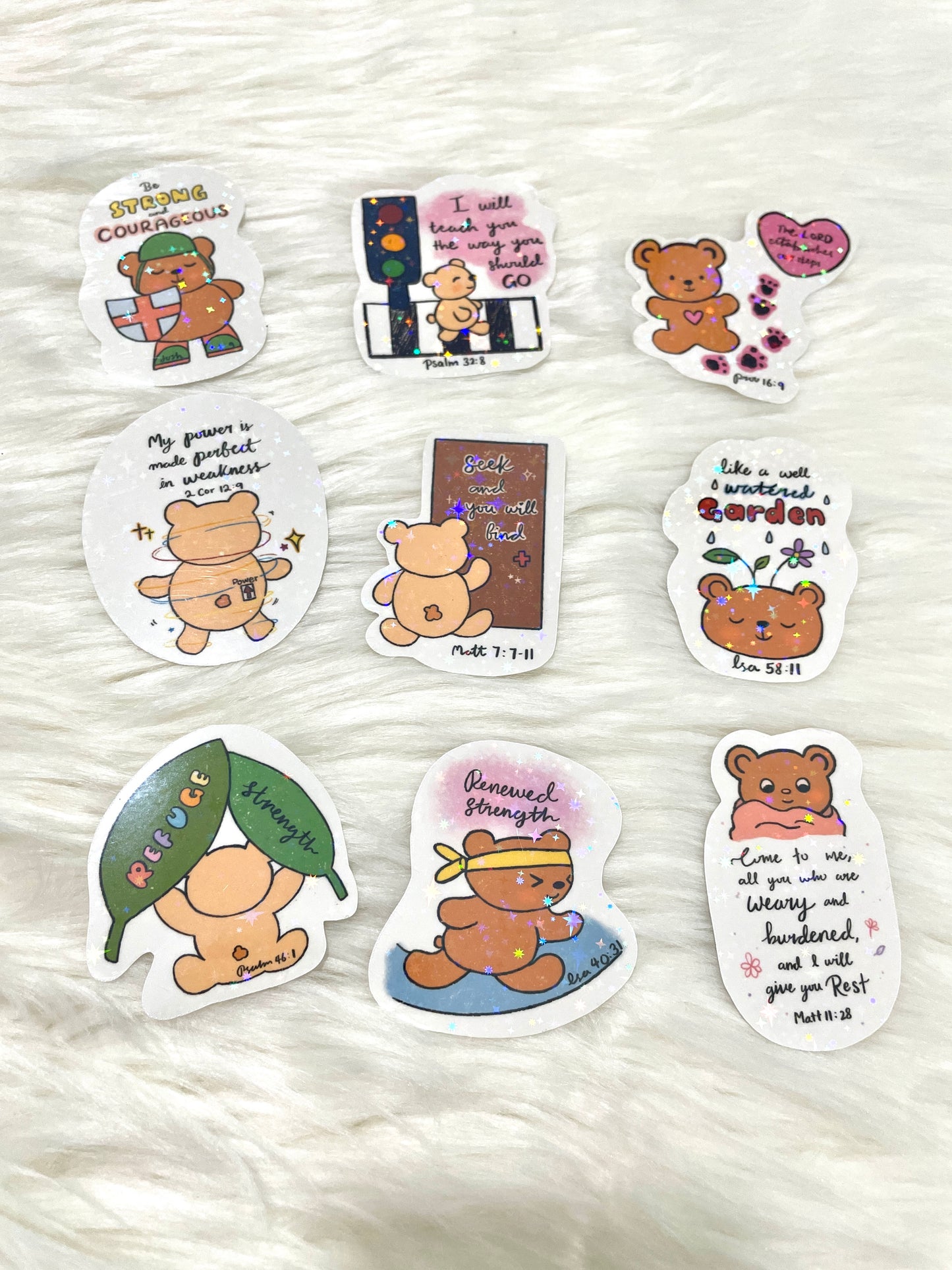 Guidance and Strength Stickers