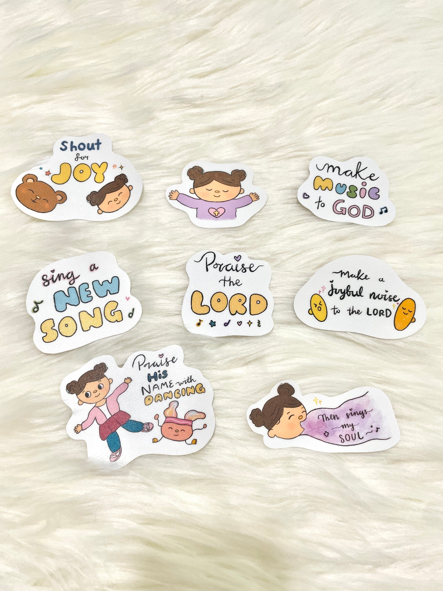 Worship Theme Stickers