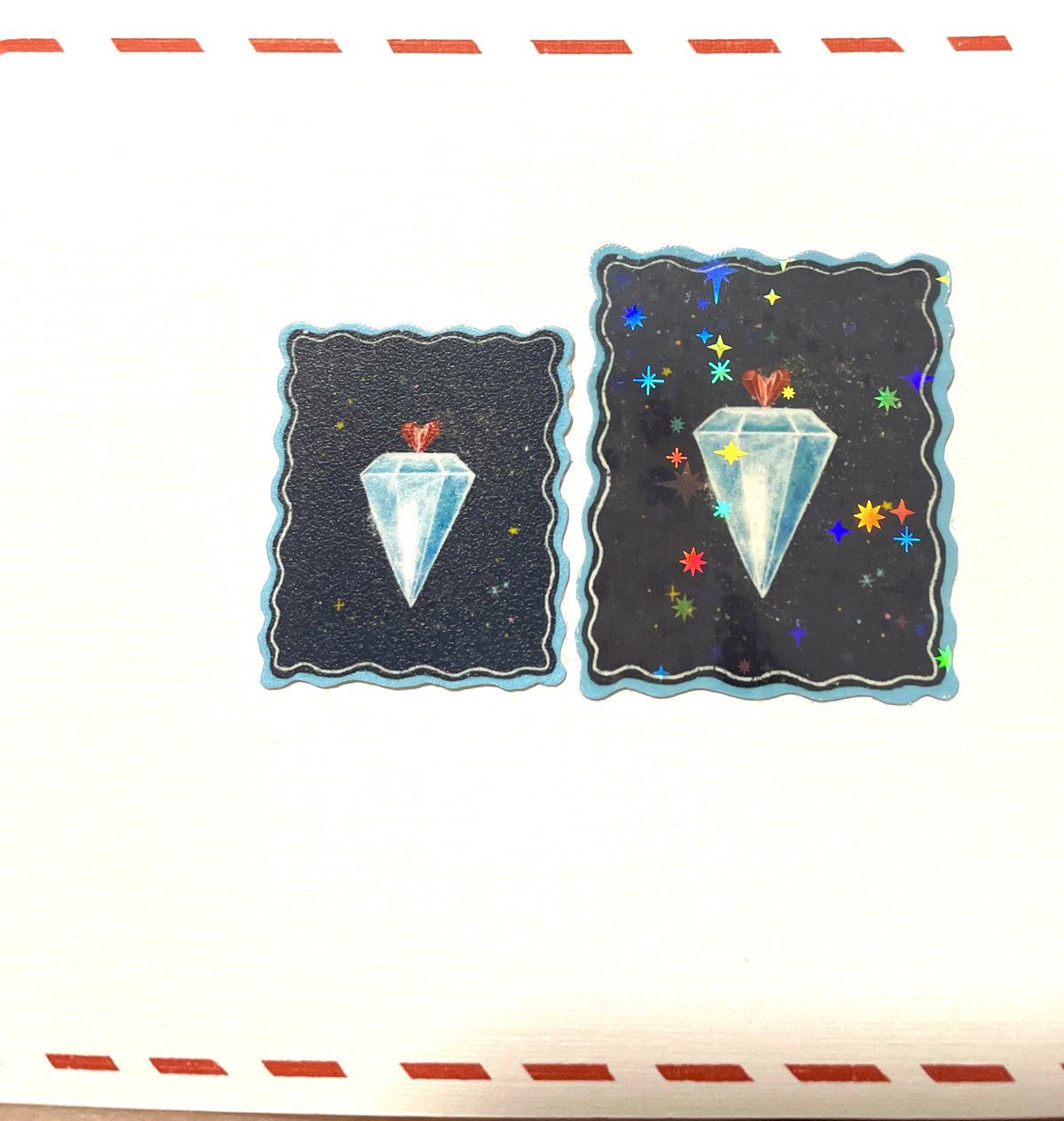 Bundle: Stamp Stickers and Postcards