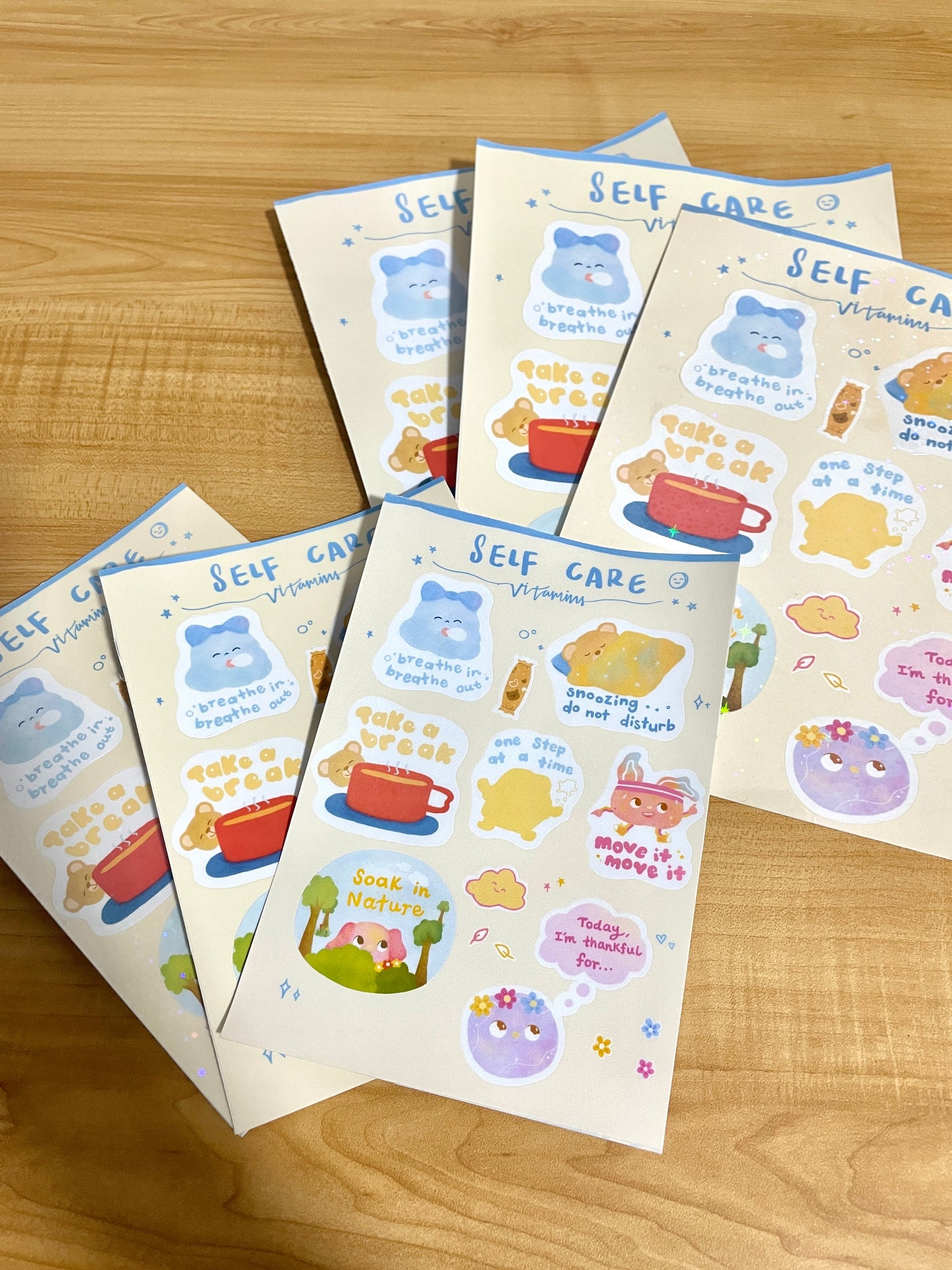 Self-Care Stickers