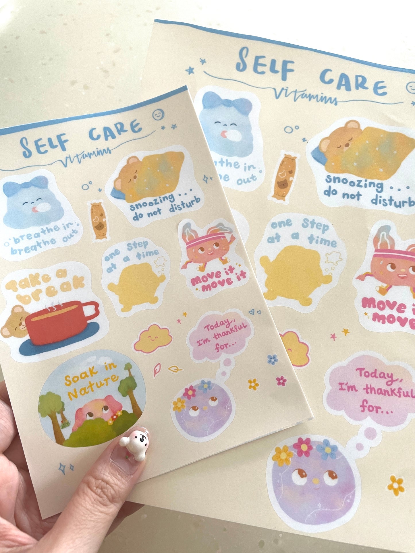 Self-Care Stickers