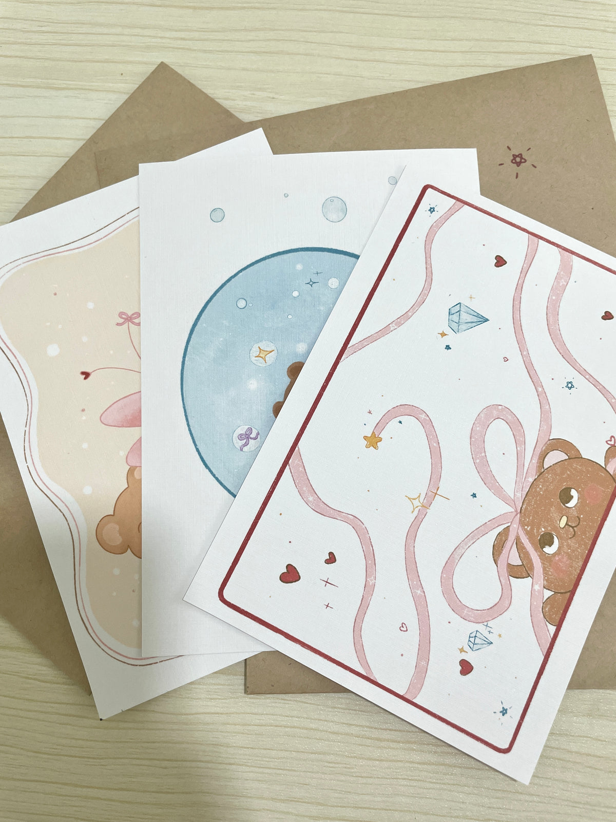 Postcards + Stickers