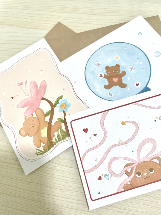 Postcards + Stickers