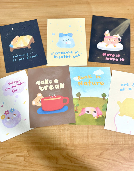 Self-Care Cards (A6)