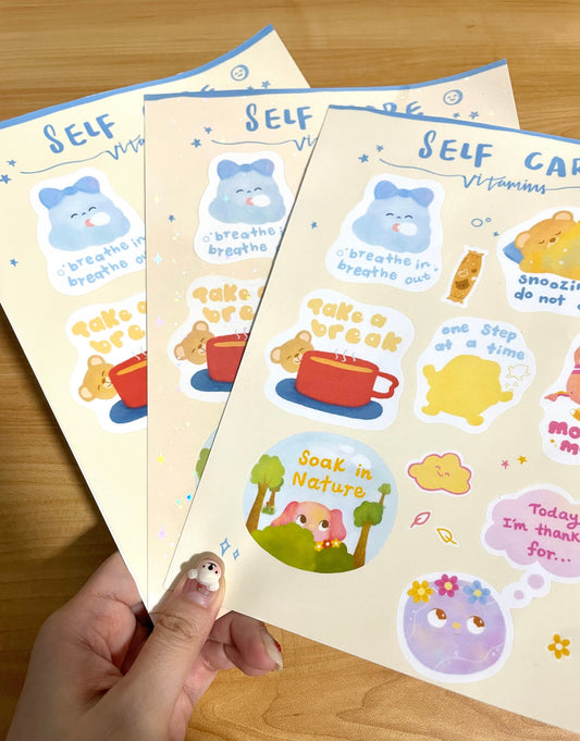 Self-Care Stickers